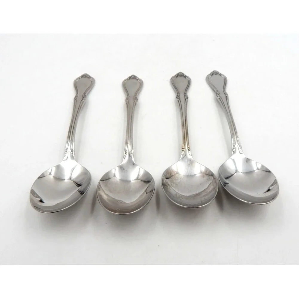 Oneida SSS Celebrity Dinner Place TableSpoons Stainless Flatware S/4 Replacement